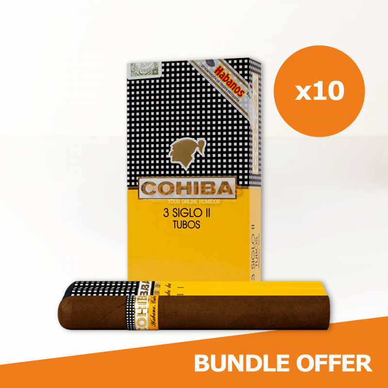 COHIBA Siglo II - Pack of 3 x 10