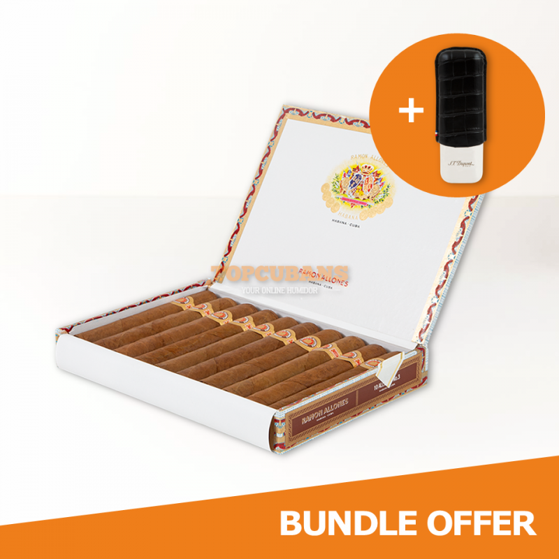 RAMON ALLONES Allones No.3 (10) + St Dupont Cigar Case