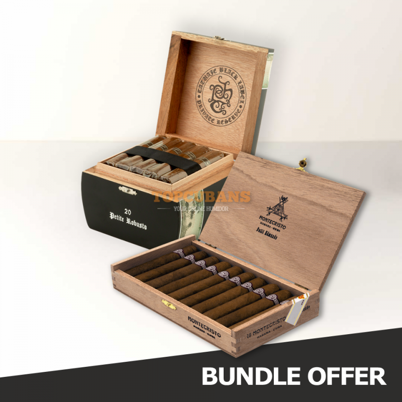 Petit Edmundo (10) & TATUAJE Black Label - Petit Robusto (20)
