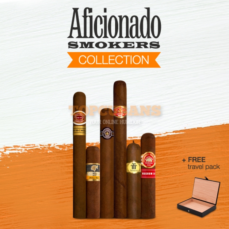 Aficionado Smokers' Collection with Travel Humidor