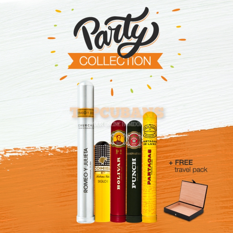 Party Collection with Travel humidor