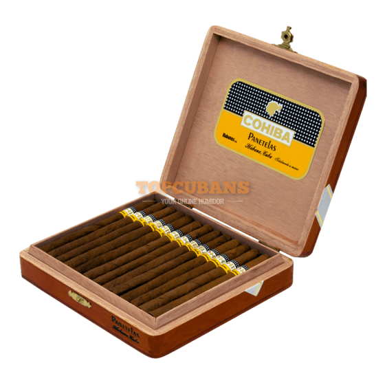 COHIBA Panetelas Box of 25 - Buy Cohiba Cigar brands Online - Top Cuban  cigars