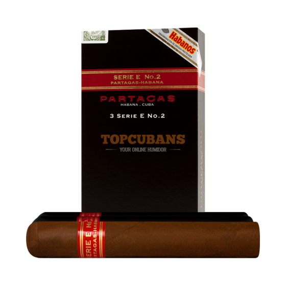 PARTAGAS (파르타가스) Serie E No.2 TUBOS (Pack of 3)