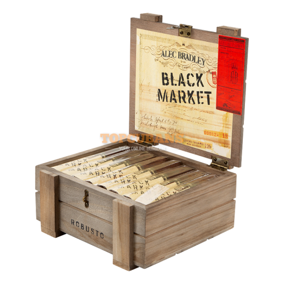 ALEC BRADLEY Black Market Robusto (Box of 22)