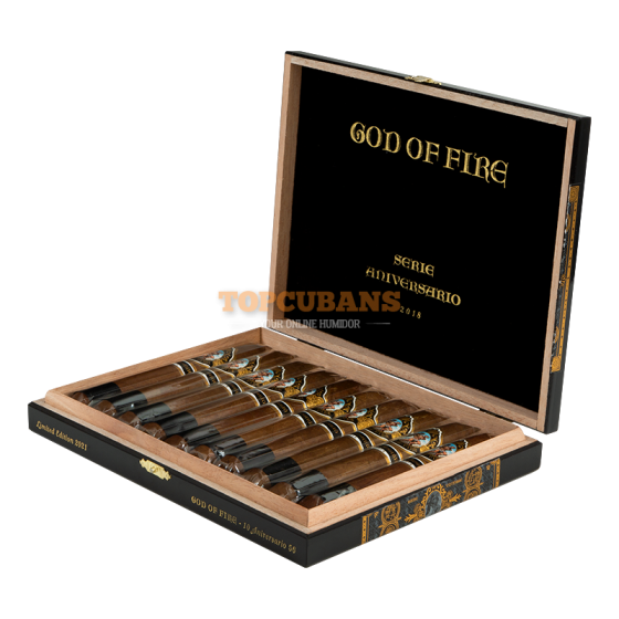 ARTURO FUENTE God Of Fire - Serie Aniversario 56 (Box of 10)