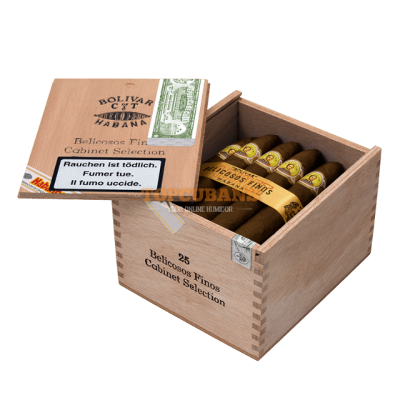 BOLIVAR Belicosos Finos (AGED 2001) (Box of 25)