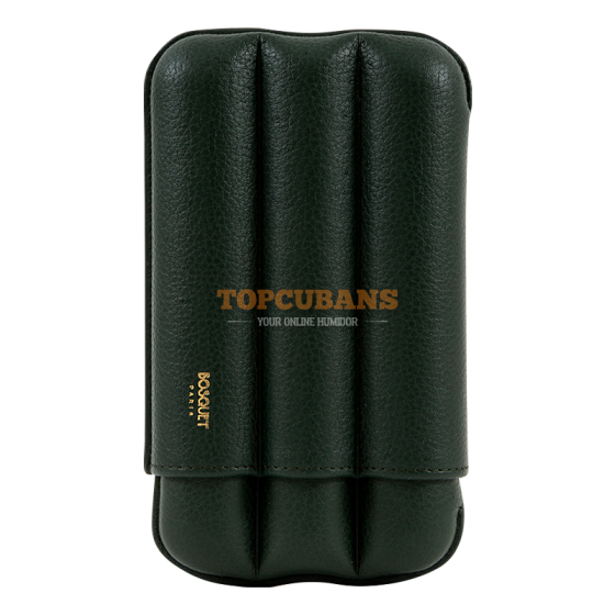 BOSQUET Cylindrical - Leather Green (3 cigars) (Box)