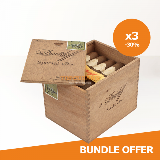 ダビドフ Davidoff Special R - 3-Box Bundle (Save 30%) (Setの75)