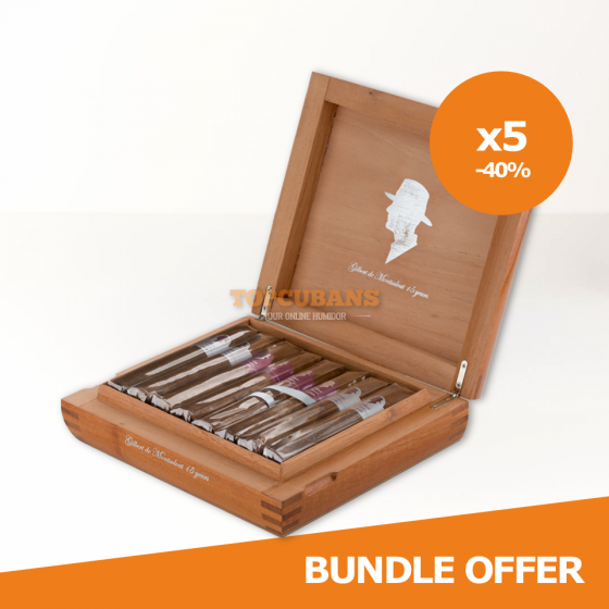 BULK GILBERT DE MONTSALVAT 15 Years - Box of 15 x 5 (Set of 75)