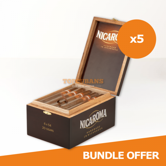 BULK -  NICAROMA 6x54 Toro &ndash; Box of 20 x 5 (Set of 100)