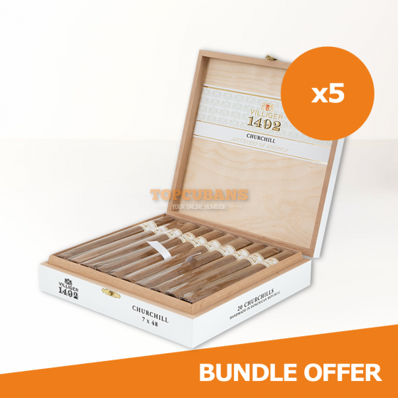 BULK -  VILLIGER 1492 Churchill &ndash; Box of 20 x 5 (Set of 100)