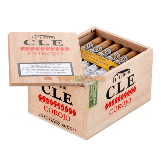 C.L.E. (씨엘이) Corojo - Corona (Box of 25)
