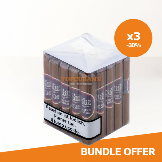 CHATEAU DIADEM Certitude - Half Corona - 3-Box Bundle (Boxの75)