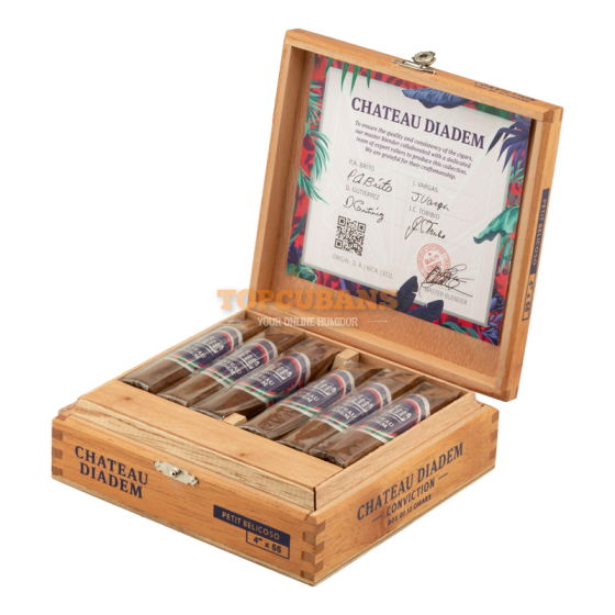 CHATEAU DIADEM Conviction - Petit Belicoso (Box of 12)