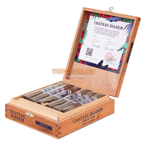 CHATEAU DIADEM Conviction - Robusto (Box of 12)