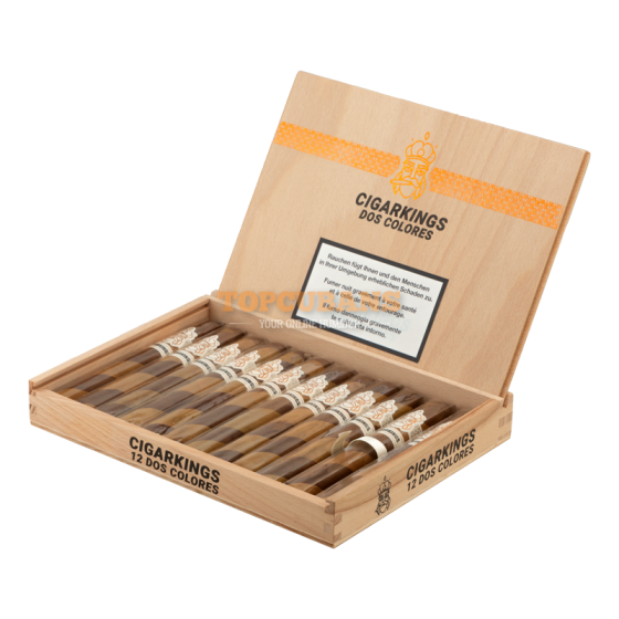 CIGAR KINGS (시가 킹스) Dos Colores - Corona Grande (Box of 12)