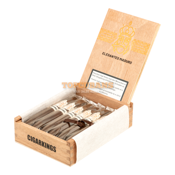 CIGAR KINGS (시가 킹스) Maduro - Elegantes (Box of 12)
