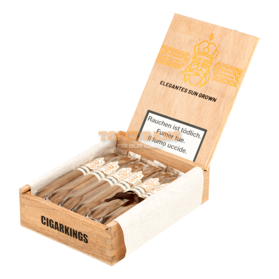 CIGAR KINGS (シガーキングス) Sun Grown - Elegantes (Box of 12)
