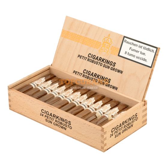 CIGAR KINGS Sun Grown - Petit Robusto (Box of 24)