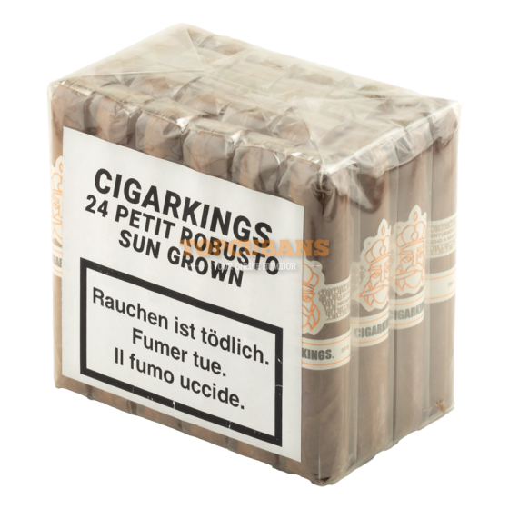 CIGAR KINGS Sun Grown - Petit Robusto (Box of 24)