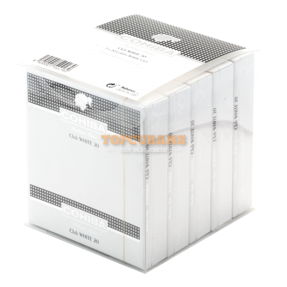 COHIBA (코이바) Club Ban Cb White (5 packs of 20) (Cube of 100)
