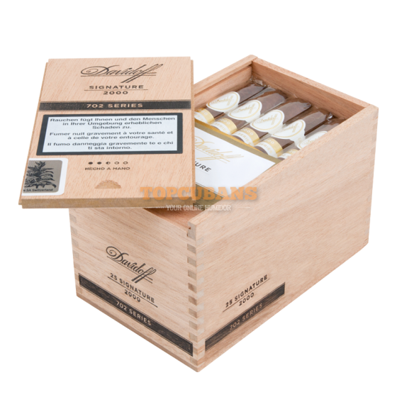 DAVIDOFF (다비도프) Signature - 702 Series - 2000 (Box of 25)