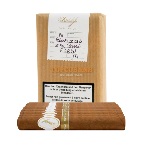 ダビドフ Small Batch No.3 (Box of 10)