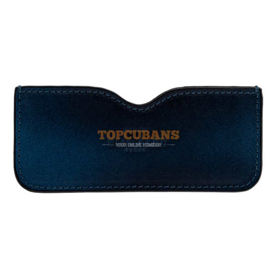 ELIE BLEU Cut Case - Leather - Blue (Box)