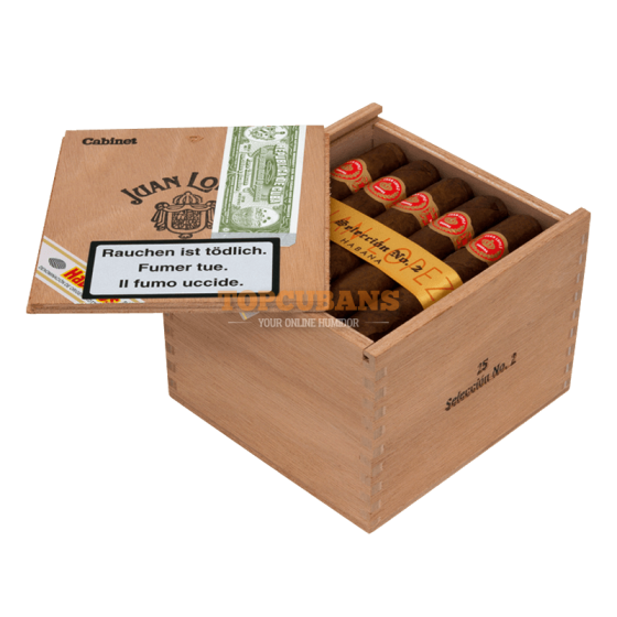 ファン・ロペス Seleccion No.2 (DAMAGED CIGARS -5% OFF) (Boxの25)