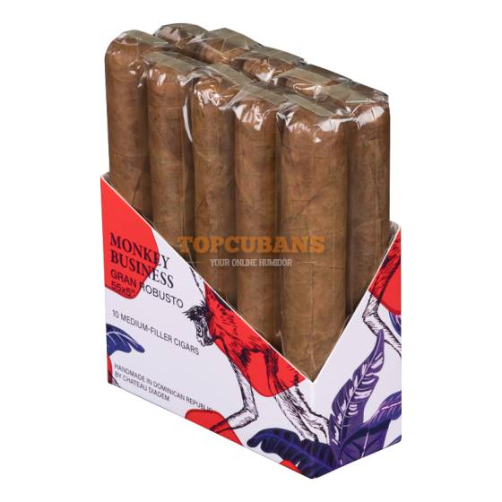CHATEAU DIADEM Monkey Business - Gran Robusto (Box of 10)