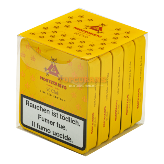 MONTECRISTO Club Ban Cb Lata - 2023 (Cube of 100)