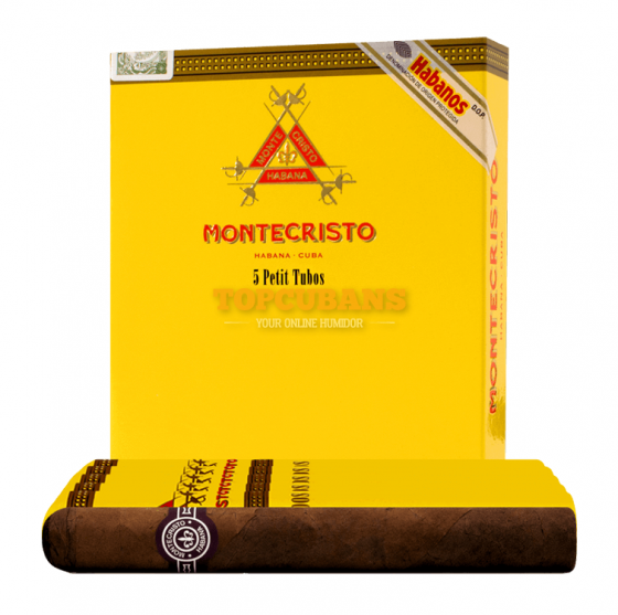 MONTECRISTO Petit Tubos (Box of 5)