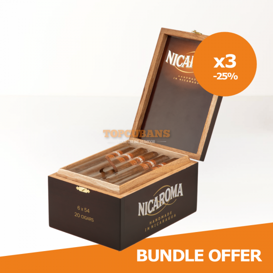 NICAROMA NICAROMA 6x54 TORO &ndash; Box of 20 x 5 (Set 的 60)