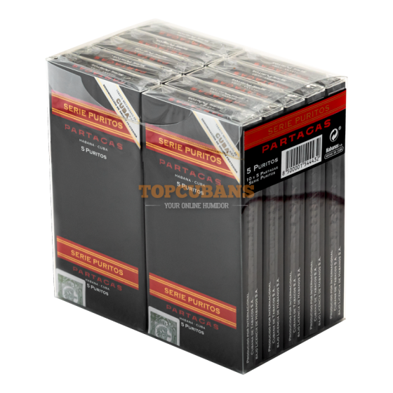 PARTAGAS (パルタガス) Puritos Ban Cb 5 (Set of 50)