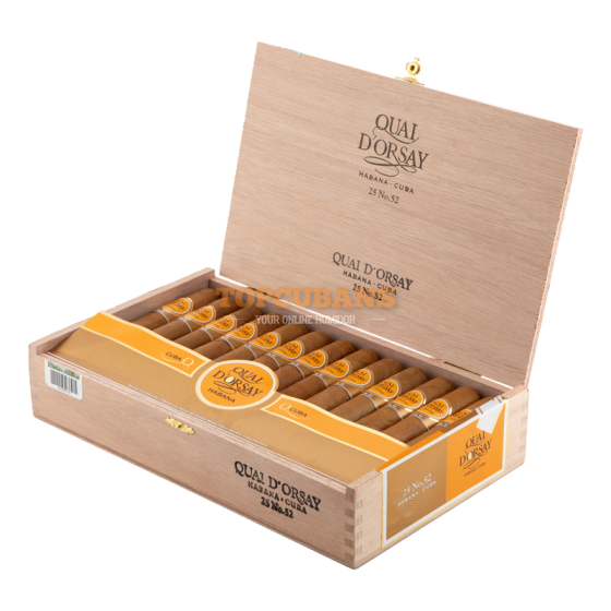 QUAI D'ORSAY No.52 (DAMAGED CIGARS -5% OFF) (Box of 25)