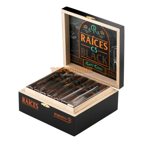 RAICES C5 Black - Robusto (Box 的 21)