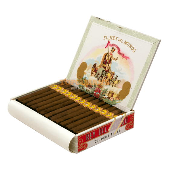 REY DEL MUNDO Demi Tasse (Box of 25)