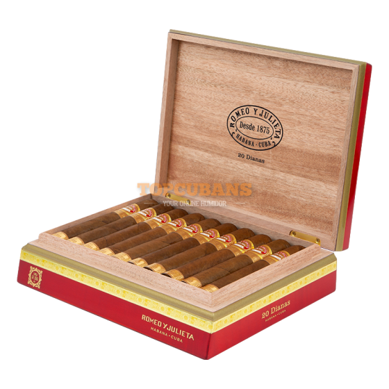 ROMEO Y JULIETA Linea de Oro - Dianas (Box of 20)