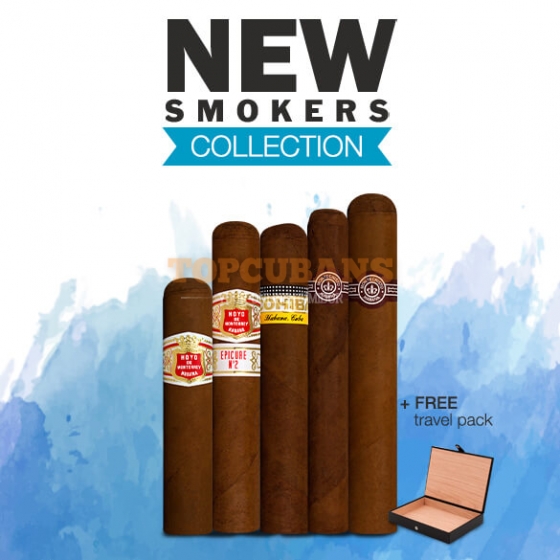 SAMPLER New Smokers' Collection with Travel Humidor 2021 (Set of 5)
