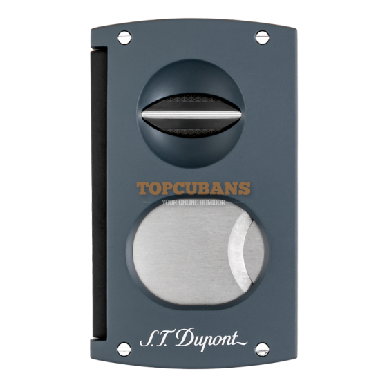 ST DUPONT Cutter Double Lame - Matte Graphite & Black (Box)