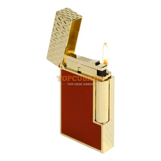 ST DUPONT Ligne 2 - Shiny Burgundy&gold (Box)