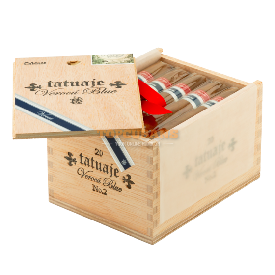 TATUAJE Verocu Blue - No.2 Robusto (Box of 20)