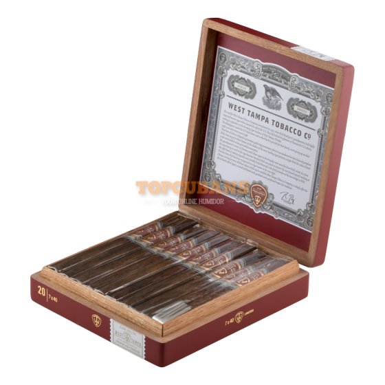 WEST TAMPA (웨스트탬파) Red - Lancero (Box of 20)