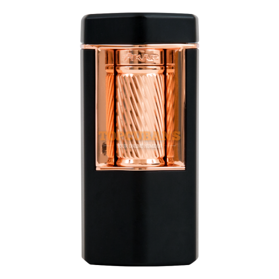 XIKAR Meridian - Triple Soft Flame - Black&rose Gold (Box)