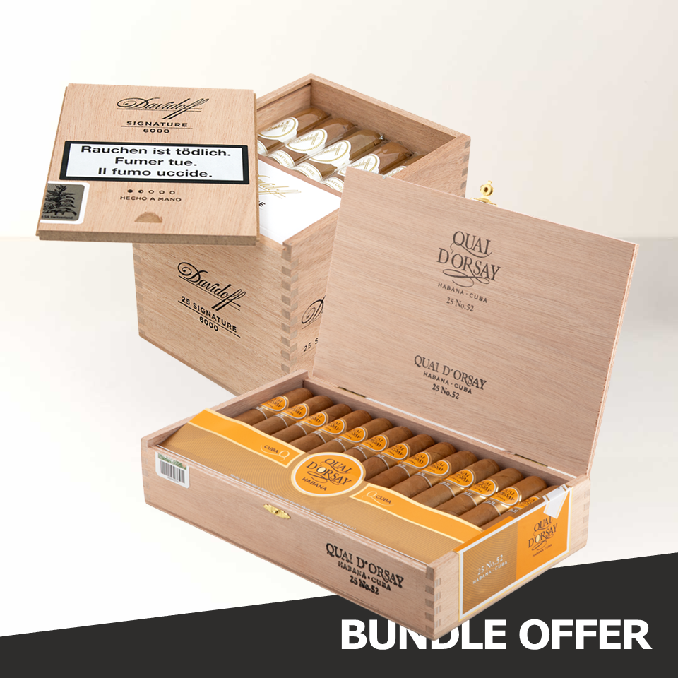 QUAI D'ORSAY No.52 (25) & DAVIDOFF Signature - 6000 (25)