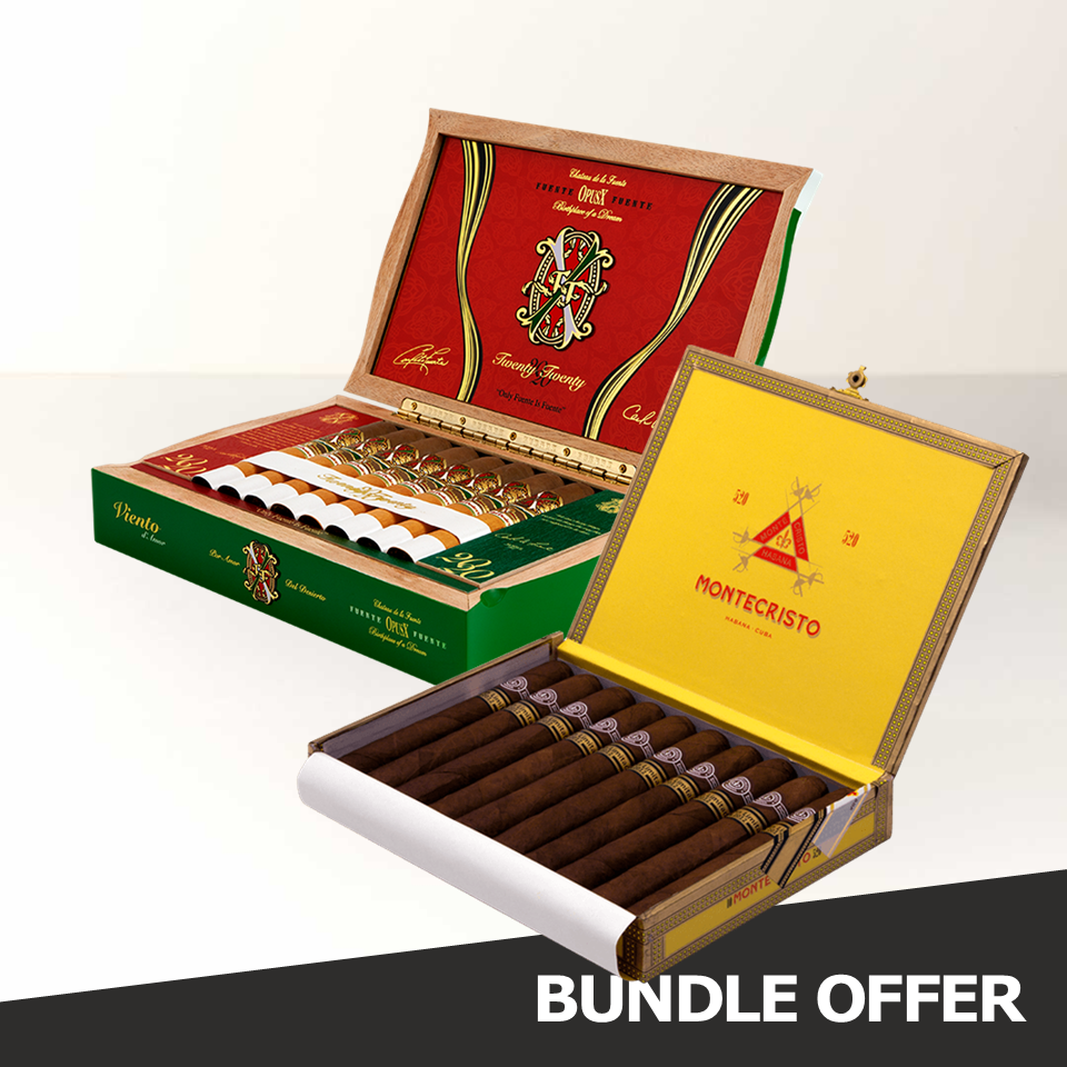 MONTECRISTO 520 Edicion (10) & AF Opus X 2020 Viento D'amor (20)