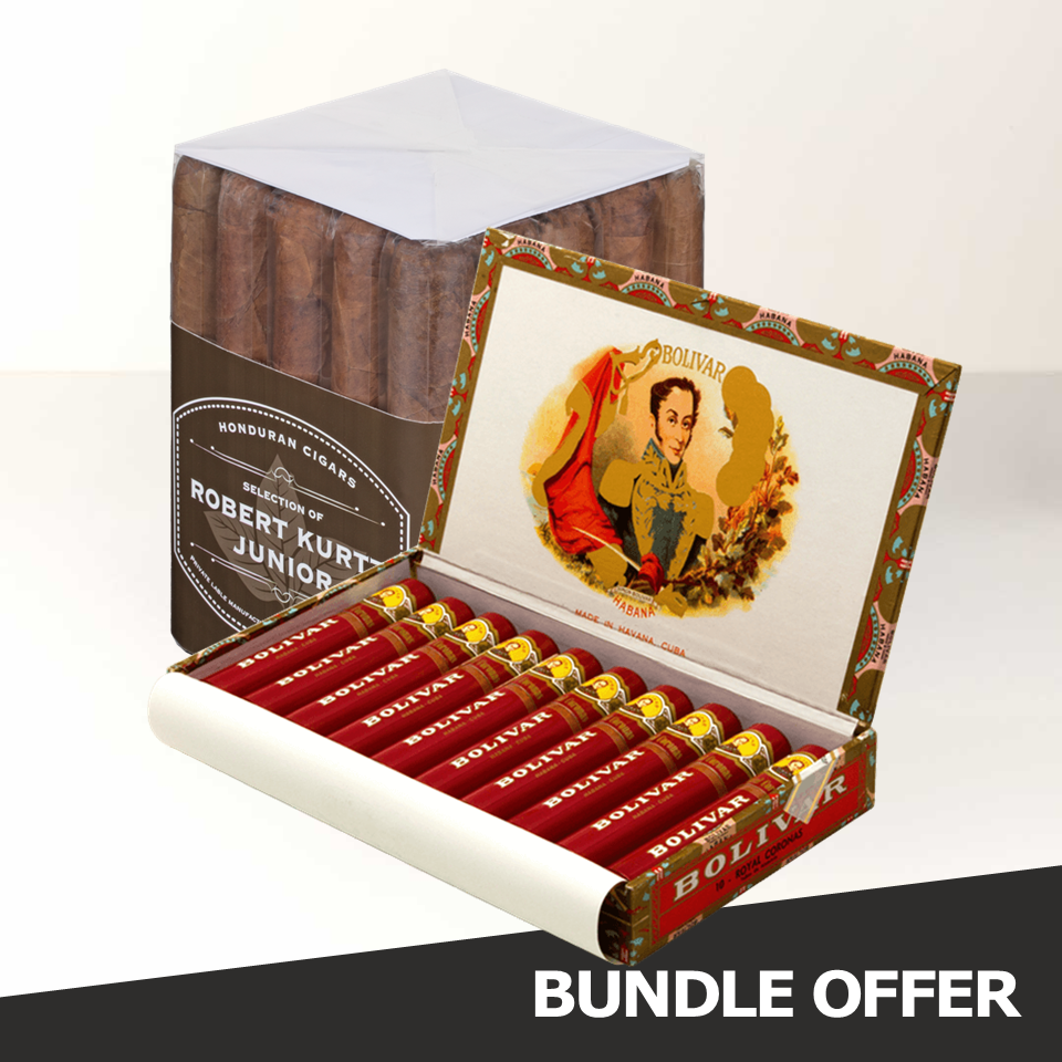 BOLIVAR Royal Coronas TUBOS (2) & VEGAFINA Selection (8)