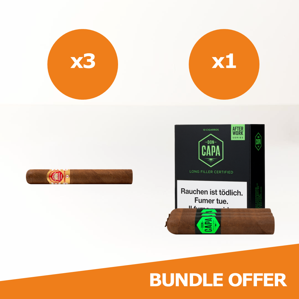 H.UPMANN Connossieur No.2 (3) & Don capa Afterwork (10)