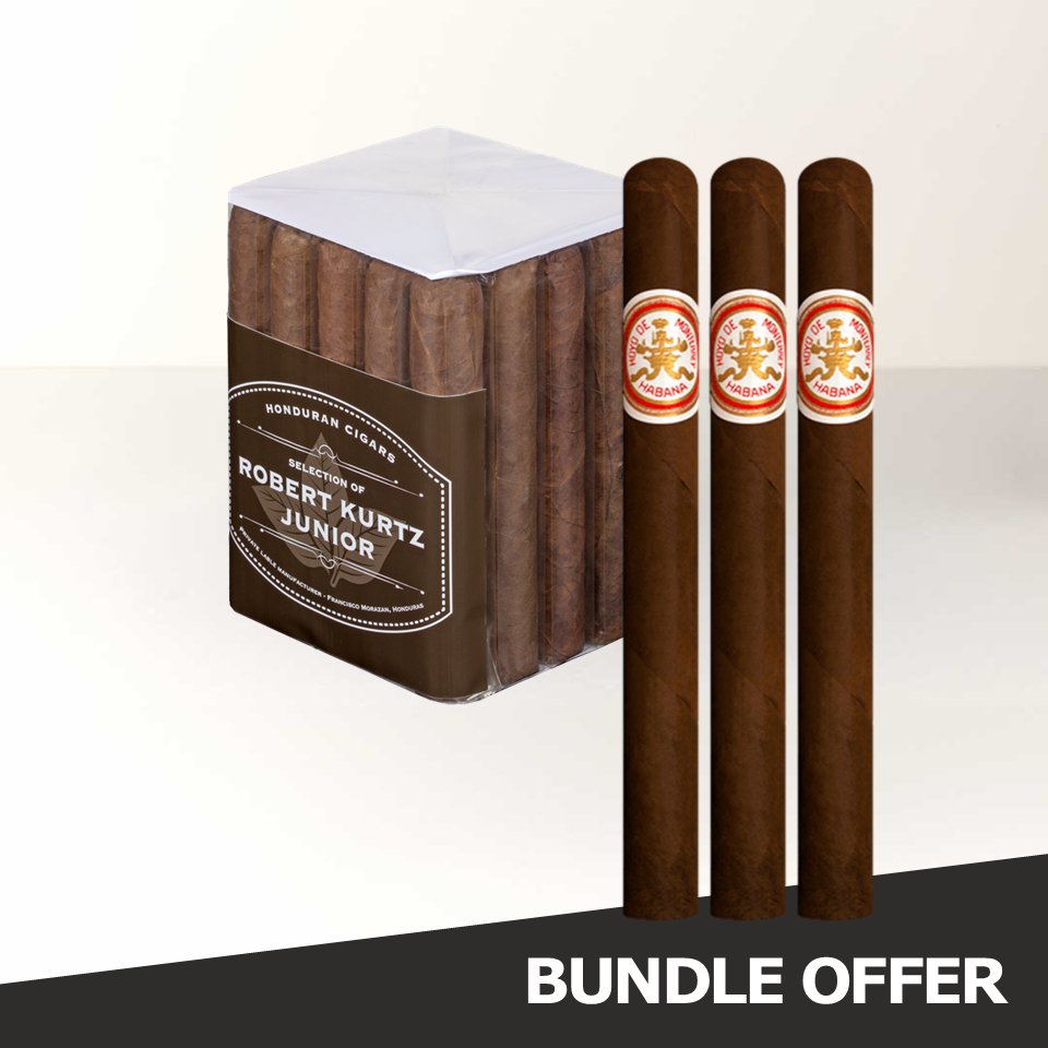 HOYO DE MONTERREY Double Coronas (3) & ROBERT