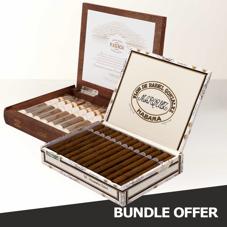 RAFAEL GONZALEZ Panetelas Extra (25) & PLASENCIA